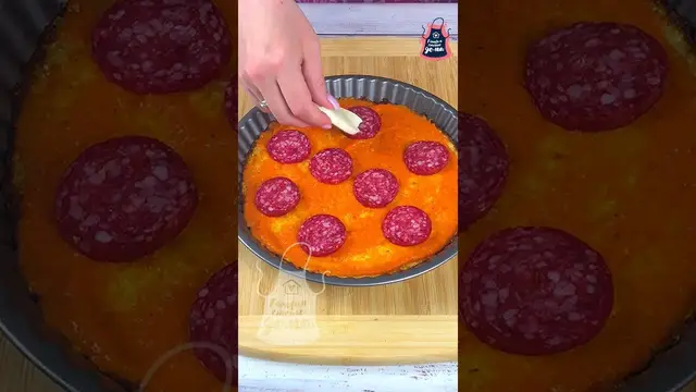 Пицца на тесте из цветной капусты