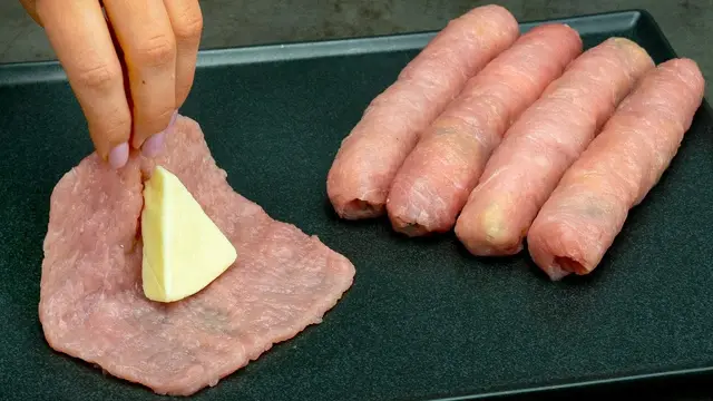 Куриные рулетики