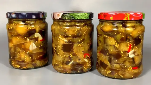 Баклажаны консервированные на зиму
