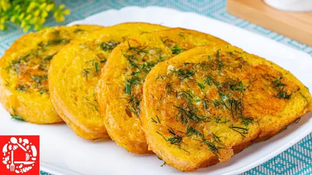 Гренки с сыром