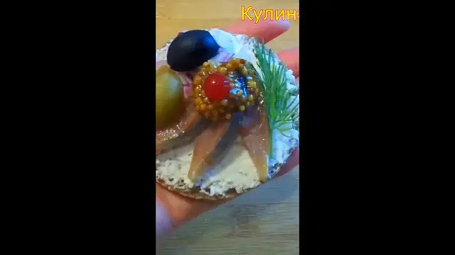 Закуска с селедкой на праздничный стол 