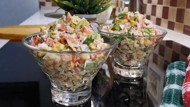 Легкий и полезный салат