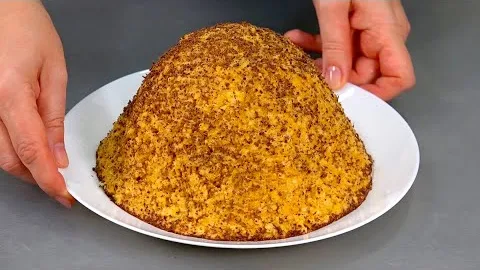  Вкусный и сладкий торт муравейник