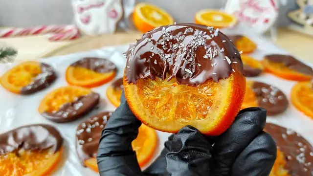 Домашние апельсиновые конфеты