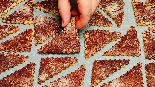 Самое вкусное печенье на рассоле