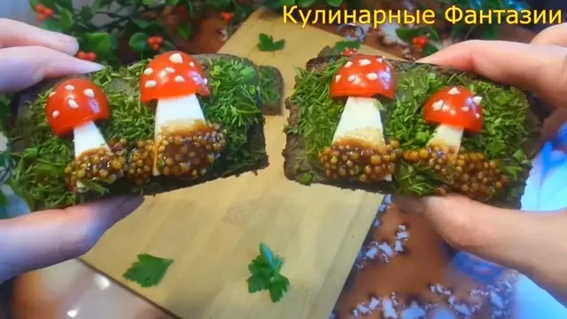 Шикарные бутерброды на праздничный стол