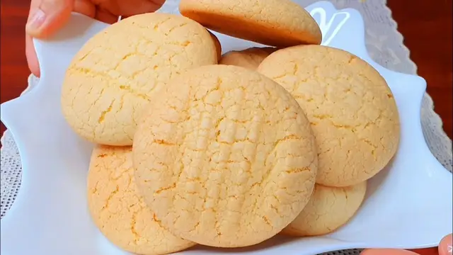 Песочное печенье к чаю
