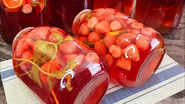 Мохито клубничный