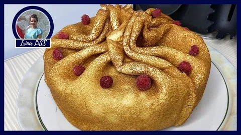 Вкусный блинный торт 