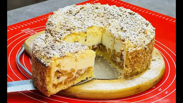 Тающий во рту яблочный пирог