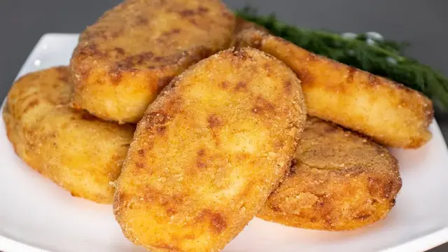 Сытные котлеты из картошки