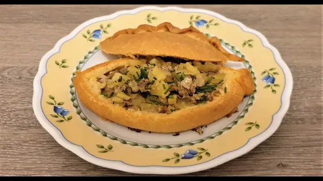 Домашние пироги с картошкой и фаршем