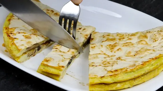 Простой омлет из подручных продуктов