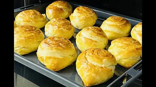 Булочки с творогом