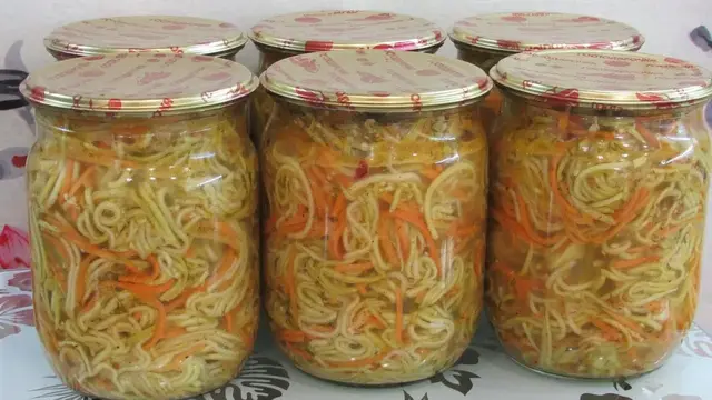 Кабачки по-корейски