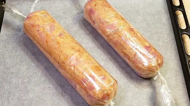 Домашняя куриная колбаса