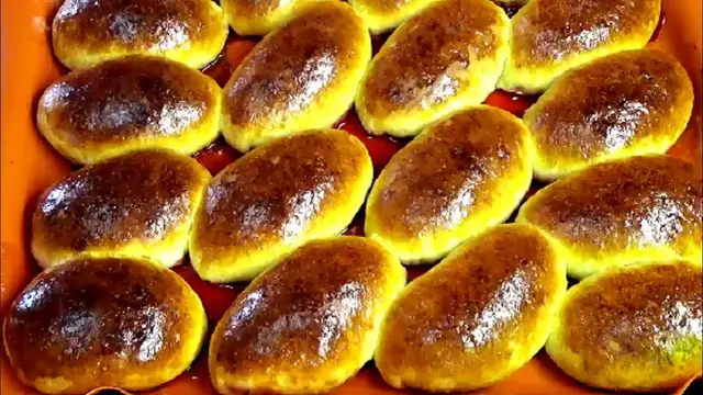 Дрожжевые пирожки в духовке