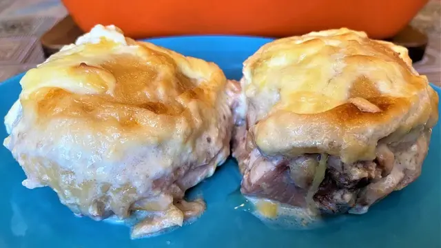 Курица с сыром запечённая в духовке 