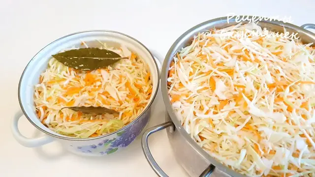 Быстрая маринованная капуста