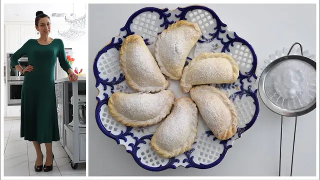 Сладкие пирожки с орехами 