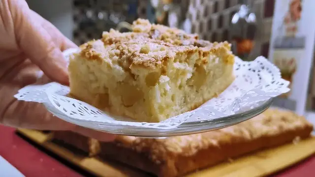 Нежный как торт Яблочный пирог