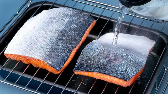 Вкусная семга на ужин