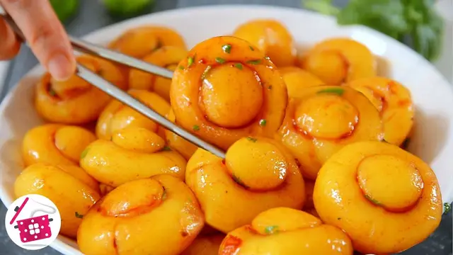 Вкусный картофель с чесноком