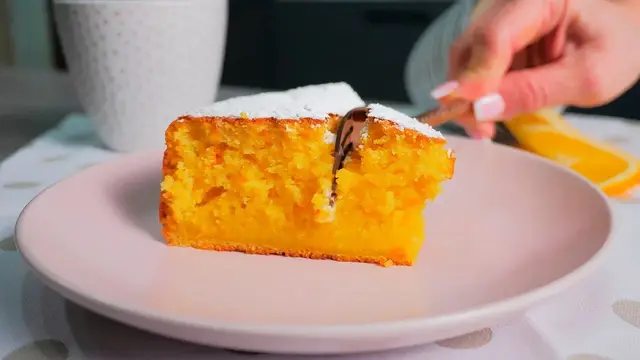 Мягкий апельсиновые пирог в духовке 