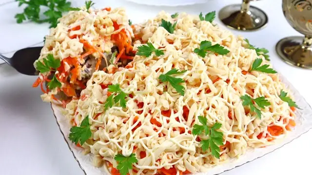 Шикарный мясной салат Мужские слезы