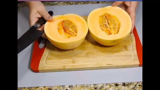 Десерт из дыни