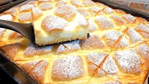 Вкусный творожный пирог на скорую руку