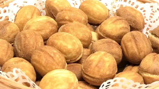 Орешки со сгущёнкой - лакомство нашего детства