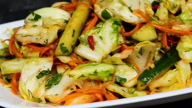 Очень сочный и вкусный салат