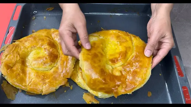 Хачапури с сыром и творогом