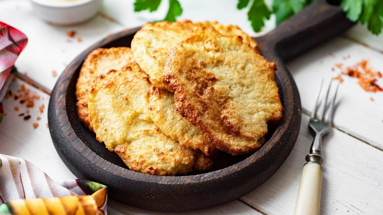 Драники в аэрогриле с хрустящей корочкой