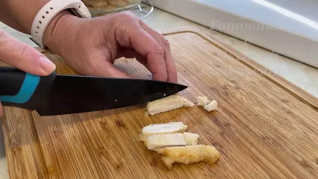 Сочная куриная грудка в майонезном кляре