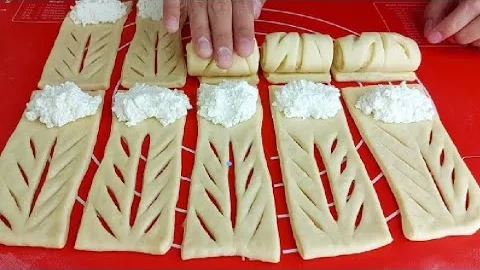 Вкусные пирожки с творогом