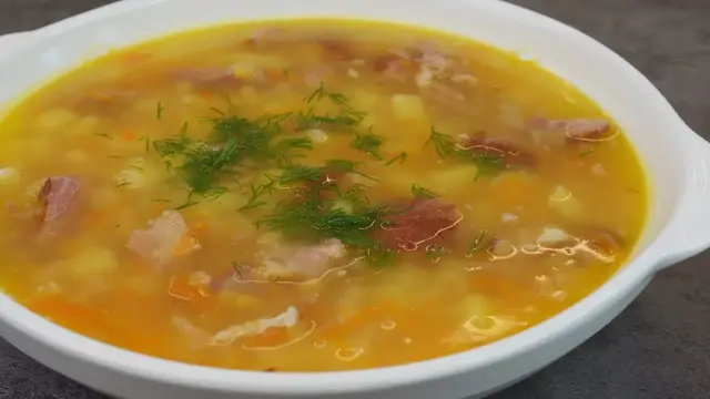 Вкусный гороховый суп