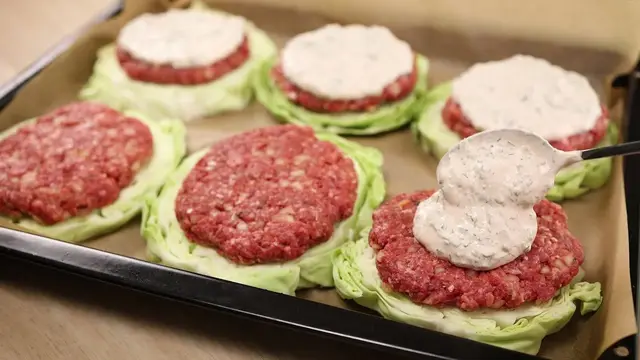 Капустная запеканка с мясом