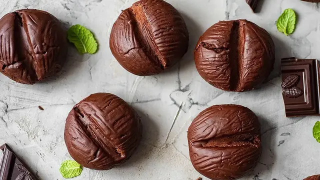 Шоколадное печенье в духовке 
