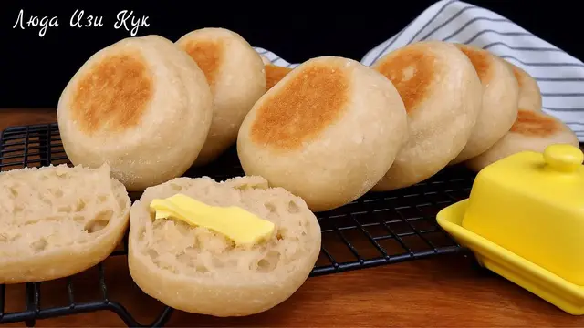 Пшенично-ржаные булочки на опаре