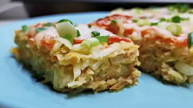 Запеканка из капусты с фаршем 