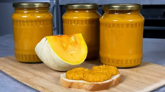 Икра из тыквы, вкусно как в детстве!
