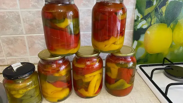 Маринованный перец на зиму