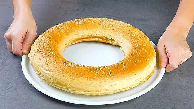 Домашние бублики с начинкой 