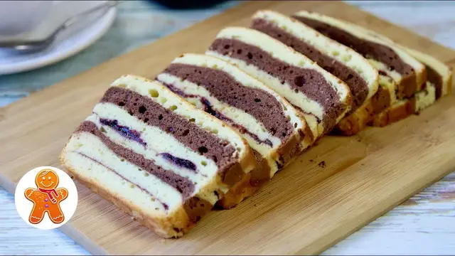 Необычный кекс с повидлом 