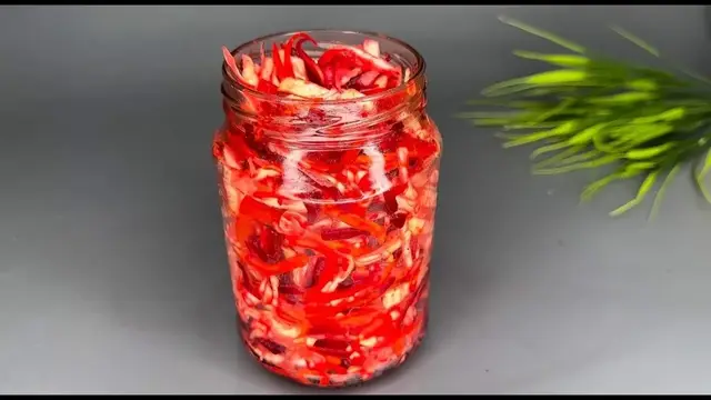 Простой салат из капусты