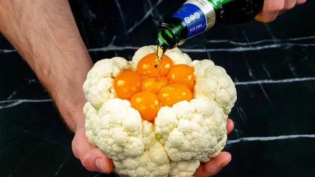 Овощная запеканка с цветной капустой и сыром