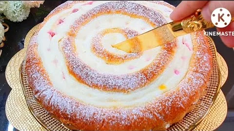 Бесподобно вкусный пирог с творожной начинкой