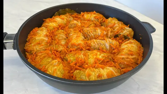 Голубцы с мясом и рисом